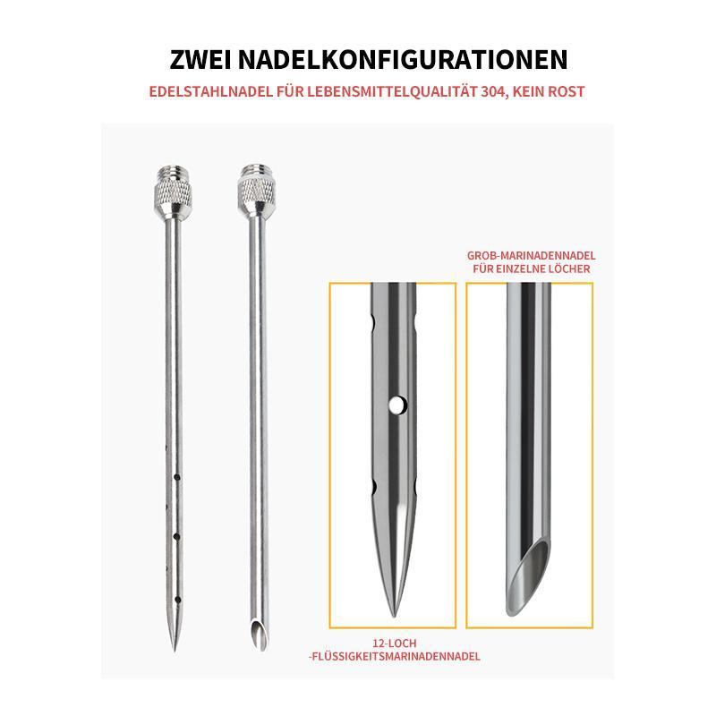 304 Gewürzspritze aus Edelstahl zu marinieren Fleisch in der Küche | Brehn