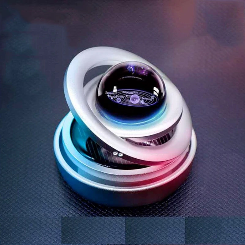 Brehn | Premium Solar Rotierendes Auto-Dekor