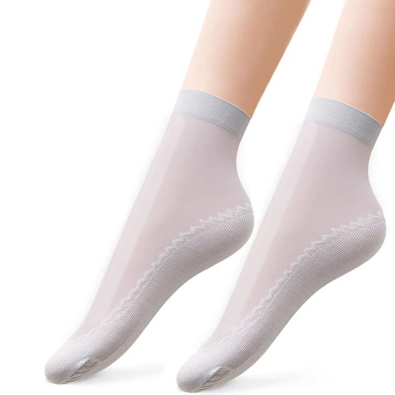 Seidige Baumwolle Anti-Rutsch Socken | Brehn
