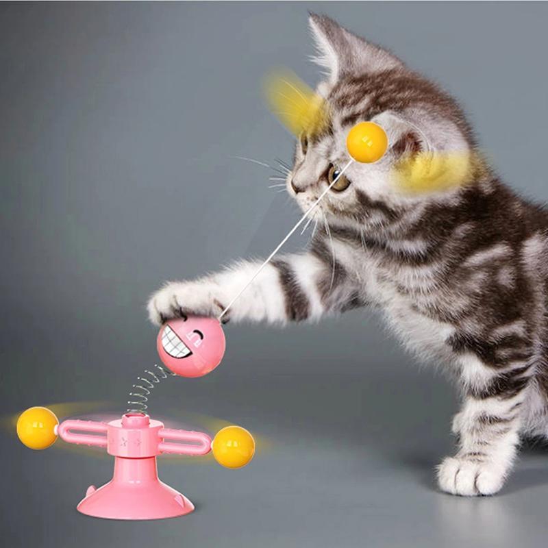Multifunktionales Drehspielzeug für Katzen | Brehn