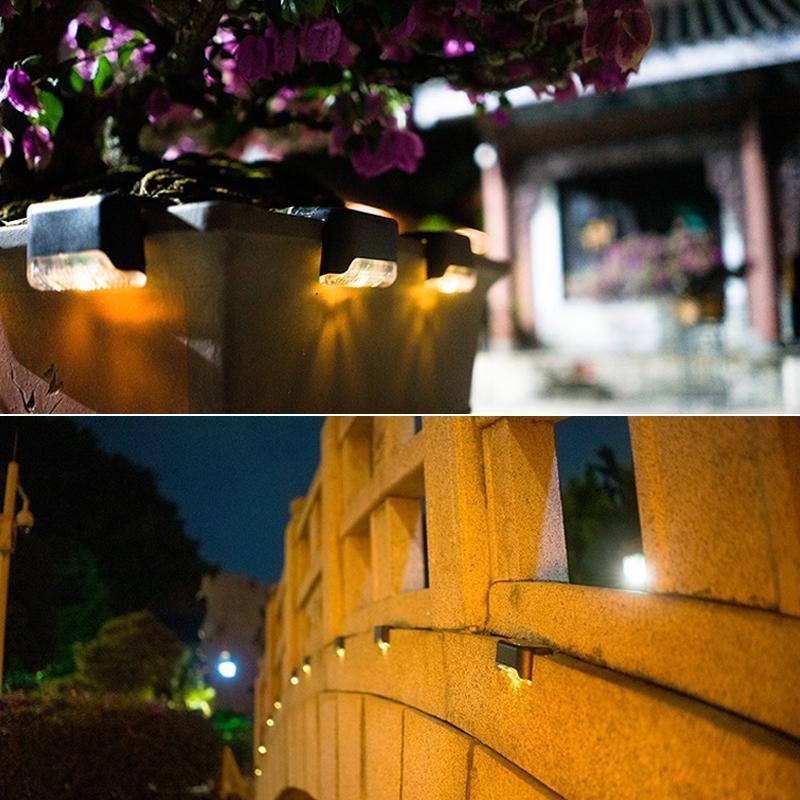 Outdoor wasserdichte Treppen Solarlichter (4 PCS) | Brehn