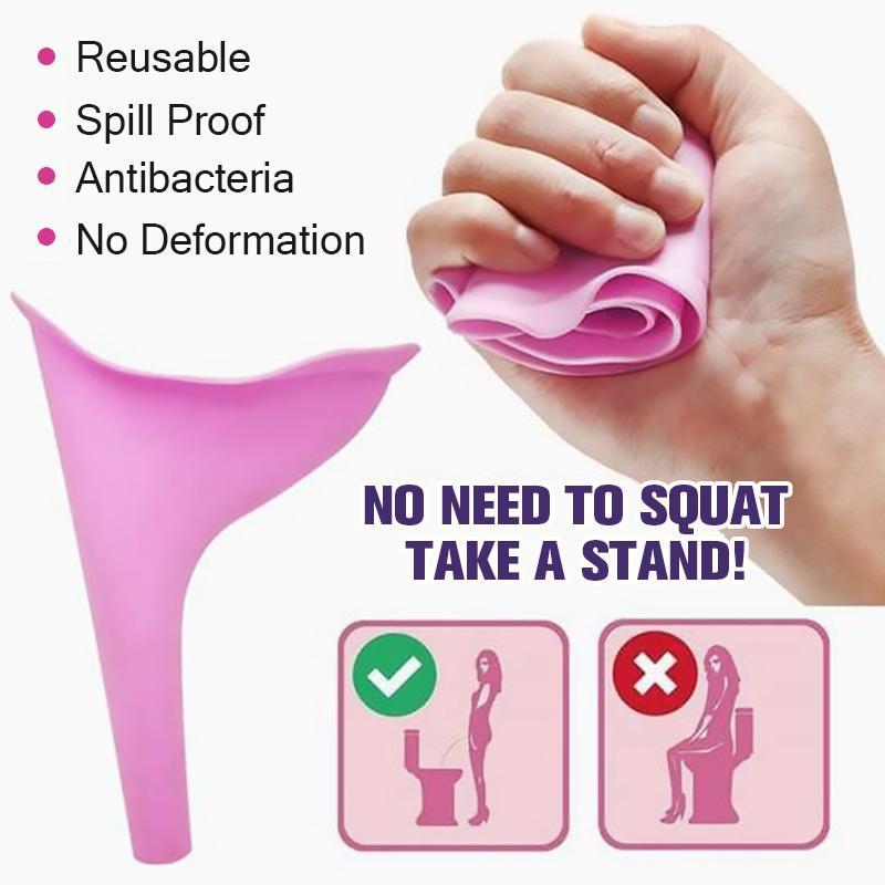 Brehn | Wiederverwendbares, hockfreies Urinal für Frauen