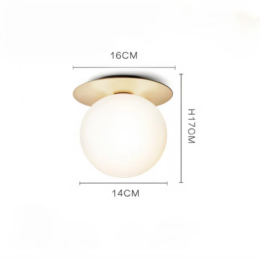 Brehn | Luxus LED Deckenlampe & Wandleuchte