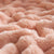 Brehn | Luxuriöse Blasenstruktur Fleece-Decke - BubbleNest
