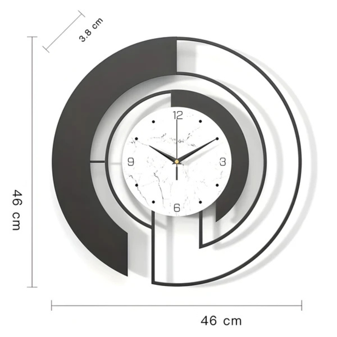Brehn | Minimalistische Wanduhr