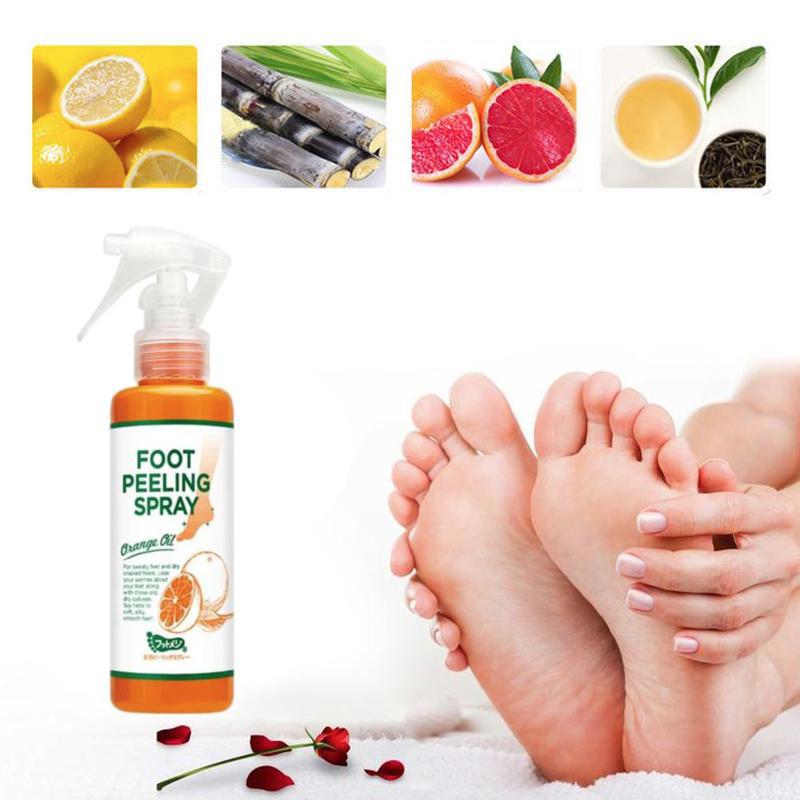 Fußpeeling-Spray