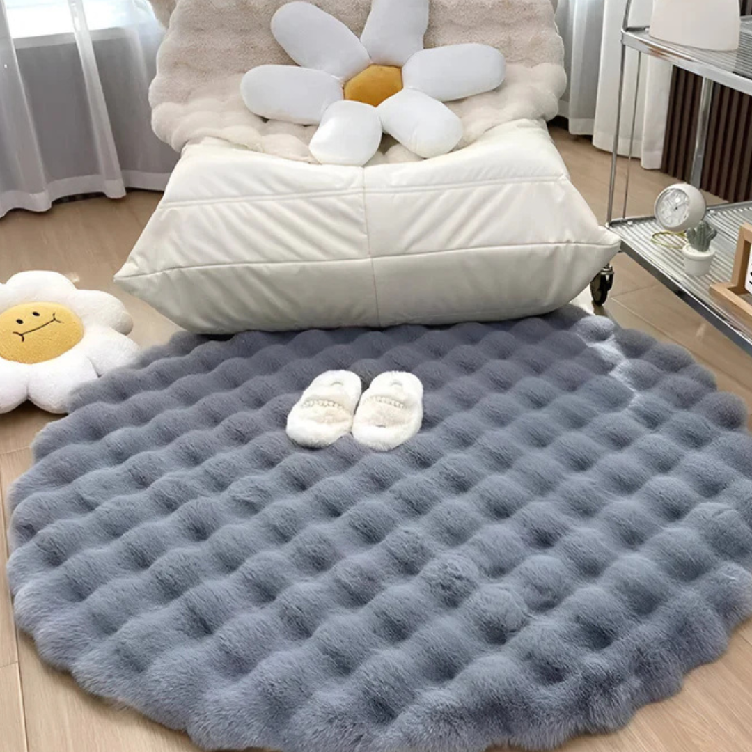 Brehn | Runder Teppich 90x90 Fleece