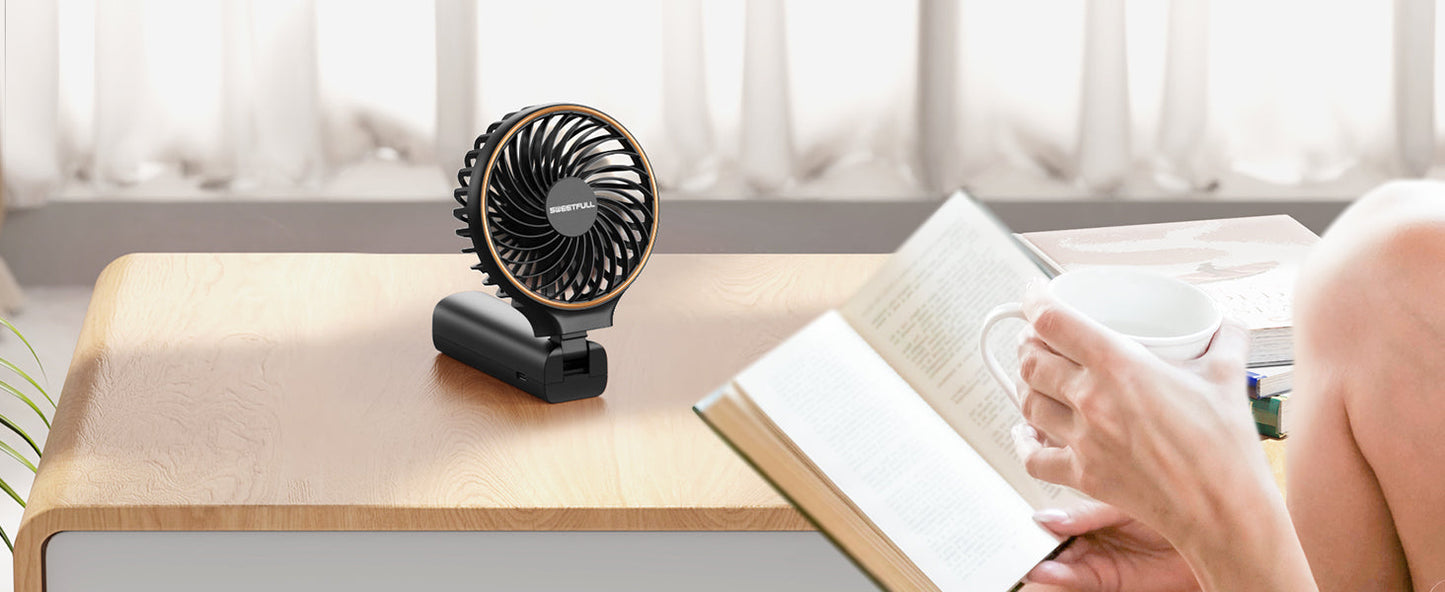 Handventilator, Tragbarer Ventilator 5000mAh | Brehn
