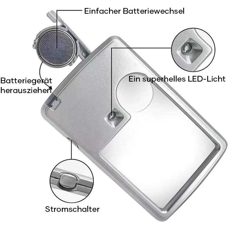 Brehn | LED-Kartentyp Leselupe