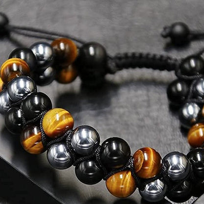 Brehn | Verstellbares Armband aus natürlichem Erz