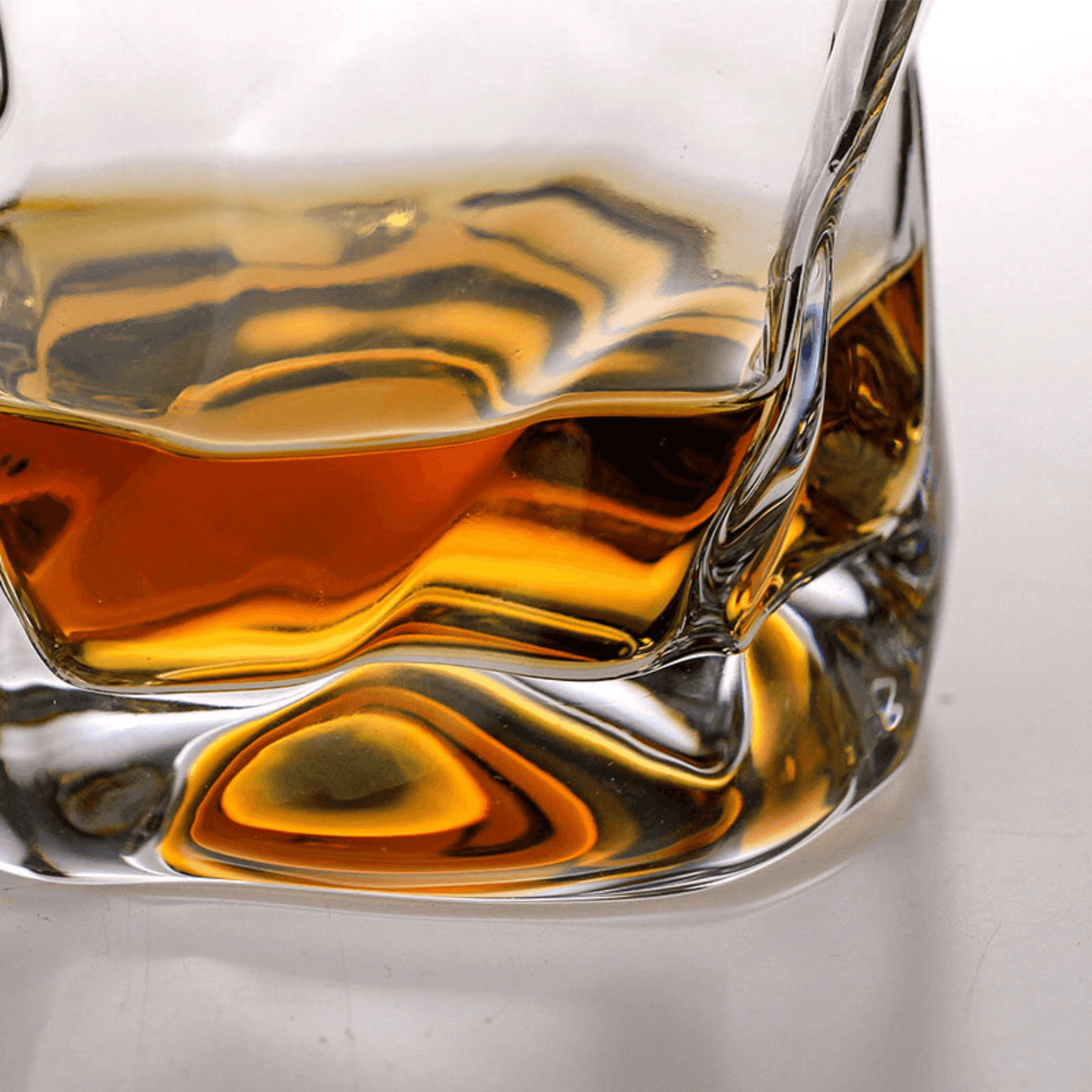 Japanisches Edo Kiriko Crumple Body Whisky Glas | Brehn