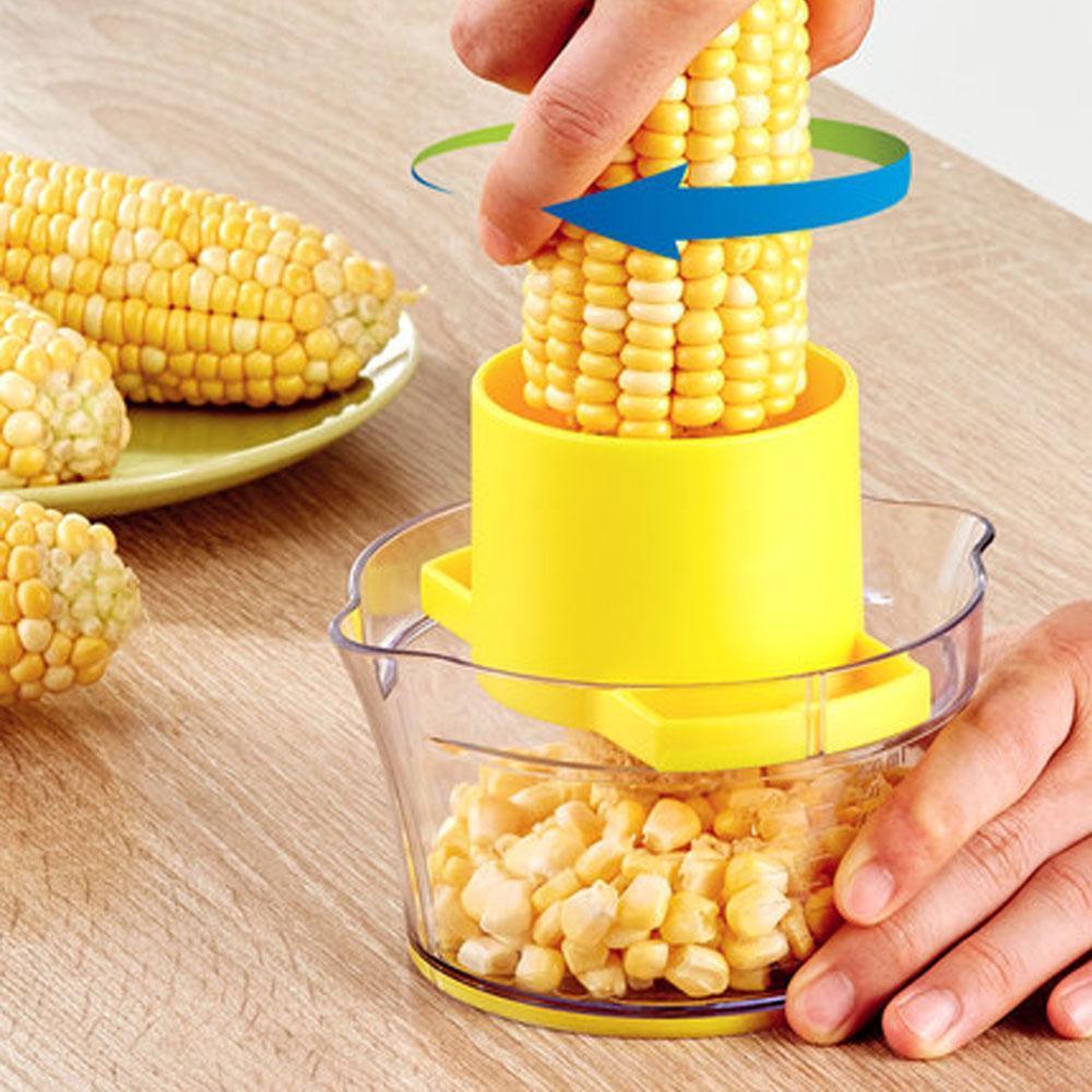 Cob Corn Stripper Mit Eingebautem Messbecher Und Reibe | Brehn