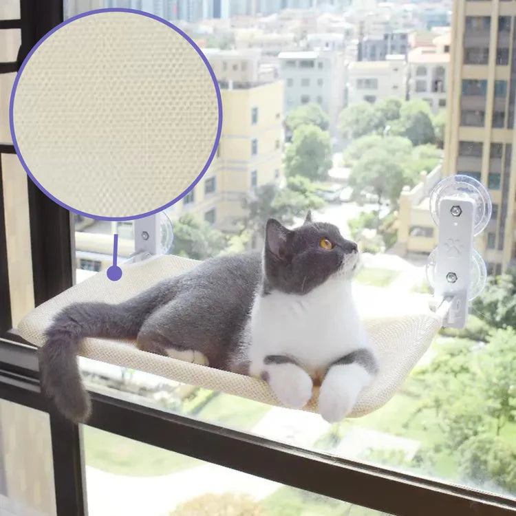 Gemütliche Katzen-Fensterhängematte