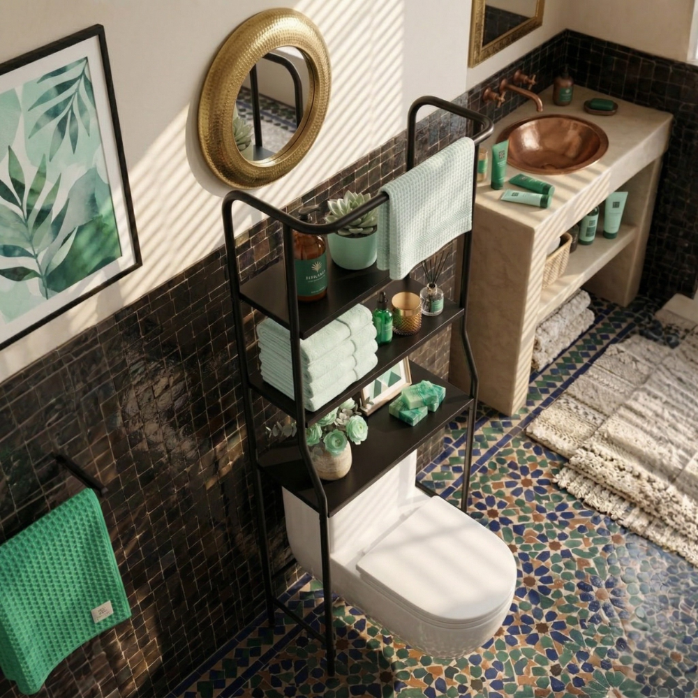 HavenRack™ 3-lagiges Toiletten-Aufbewahrungsregal | Brehn
