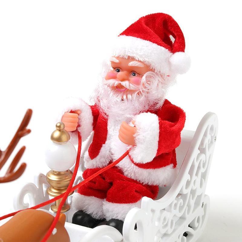 Elektrische Santa Claus Spielzeuge Musik Rentier | Brehn