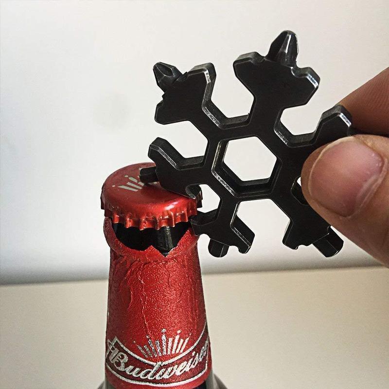 Vorweihnachtsverkauf18-in-1 Edelstahl Schneeflocken Multi-tool | Brehn