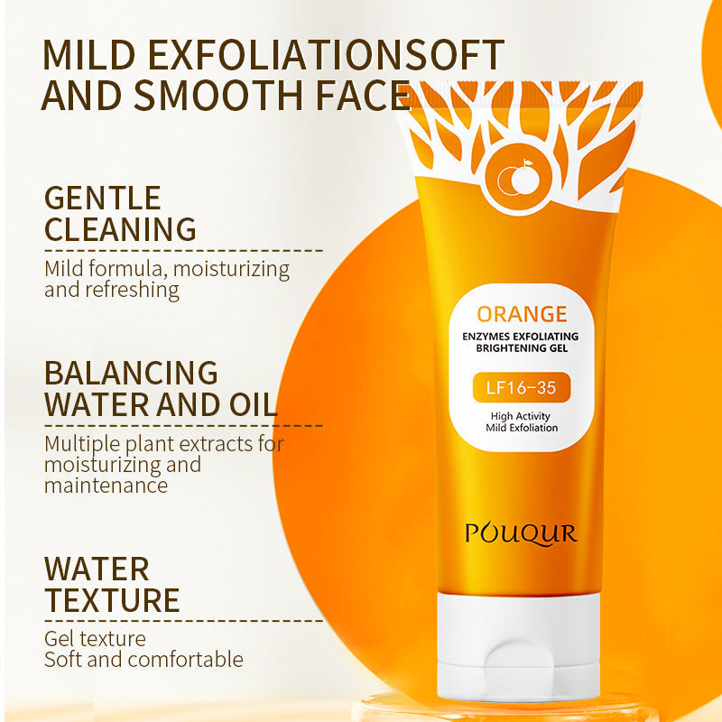 Orangen-Enzym-Peeling-Gel