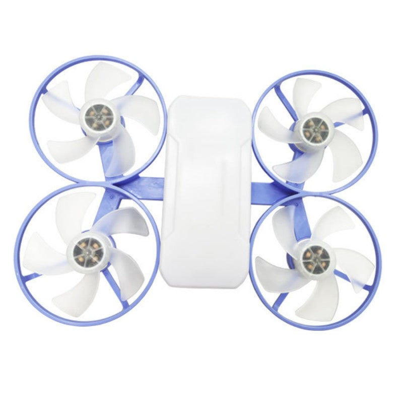 Moderner Deckenventilator mit vier Blättern und Licht | Brehn