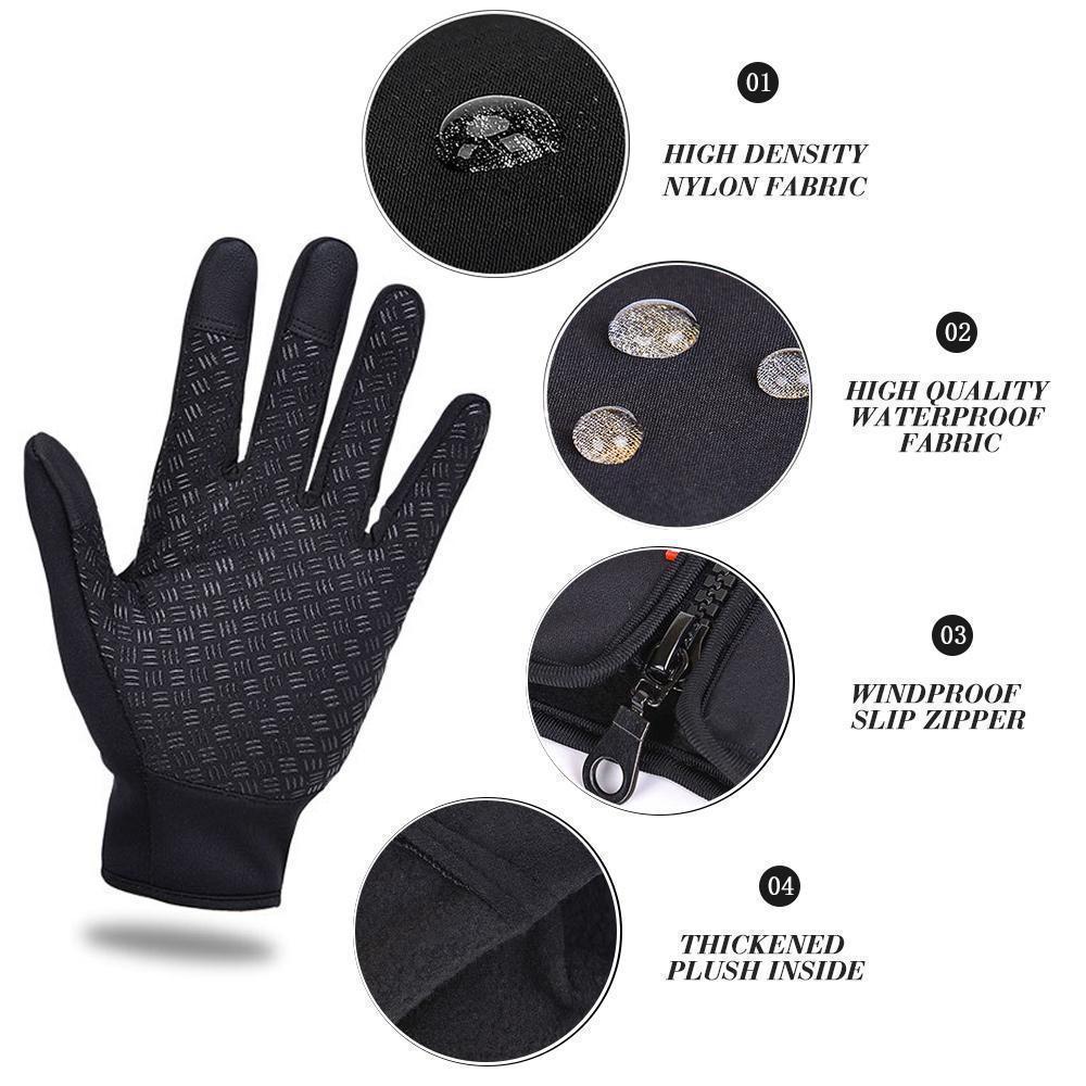 Brehn | Radfahren Laufen Fahren Handschuhe Tendaisy Warm Thermo Handschuhe