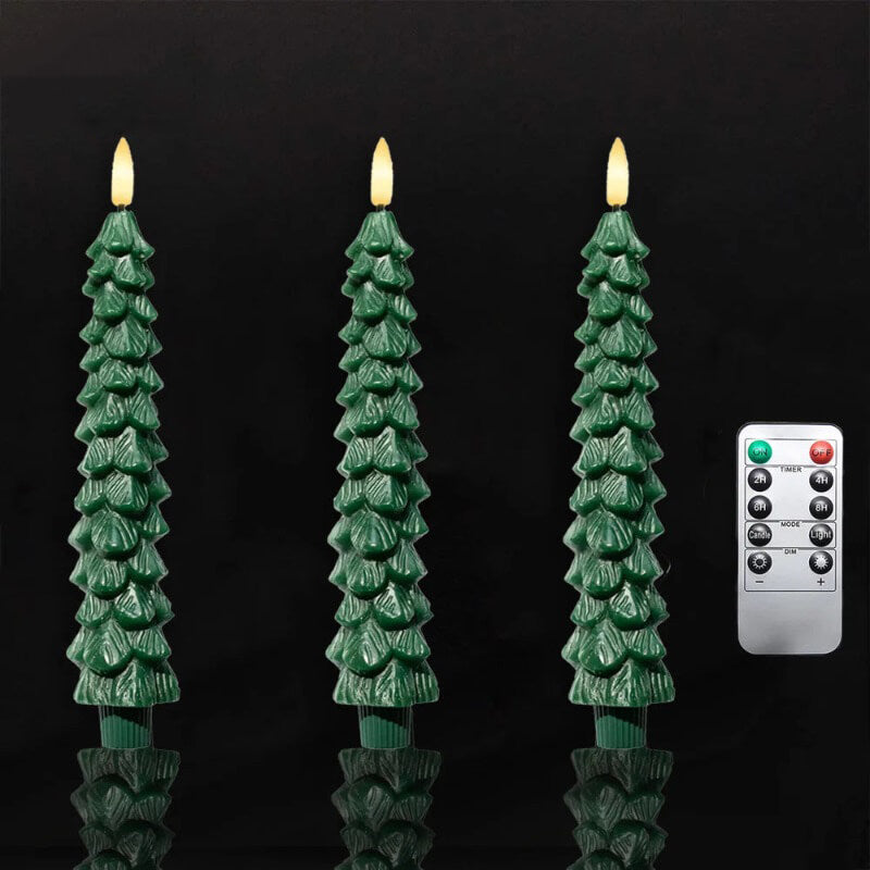 Brehn | Tannenzapfen & Baum LED Kerzen