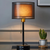 Brehn | Tischlampe mit doppellagigem Stoffschirm