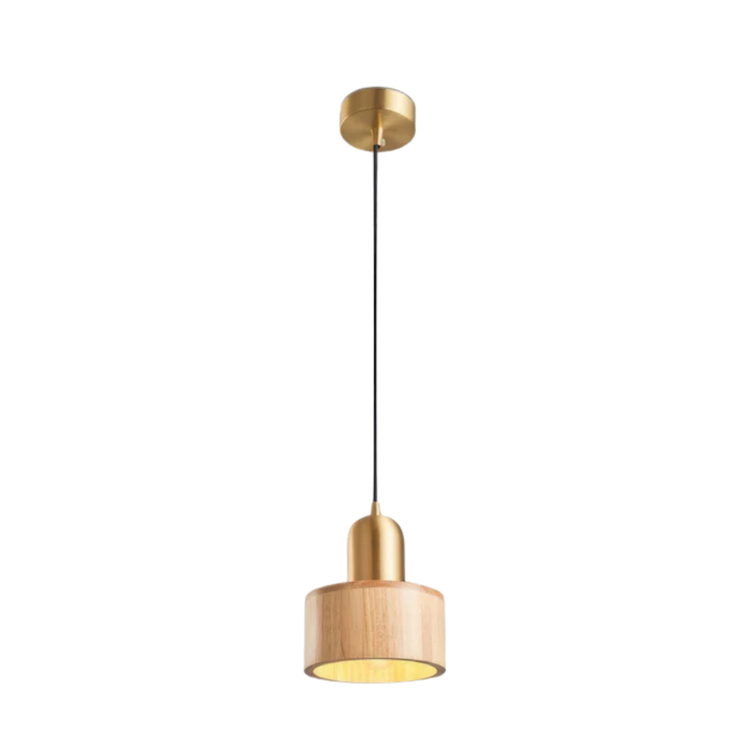 Brehn | Design Pendelleuchte mit Goldakzent