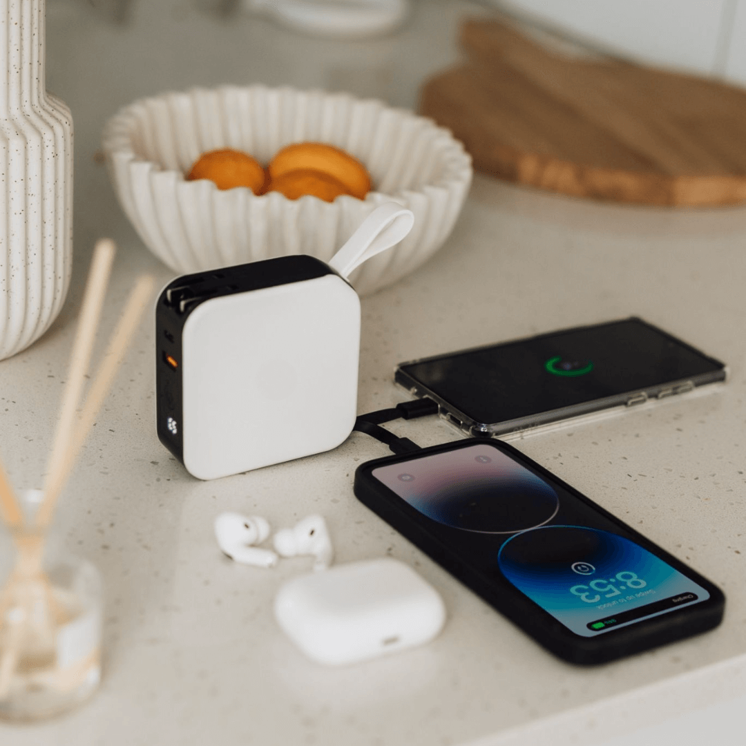 PowerGo Pro – Drahtloses Schnelllade-Powerbank | Brehn