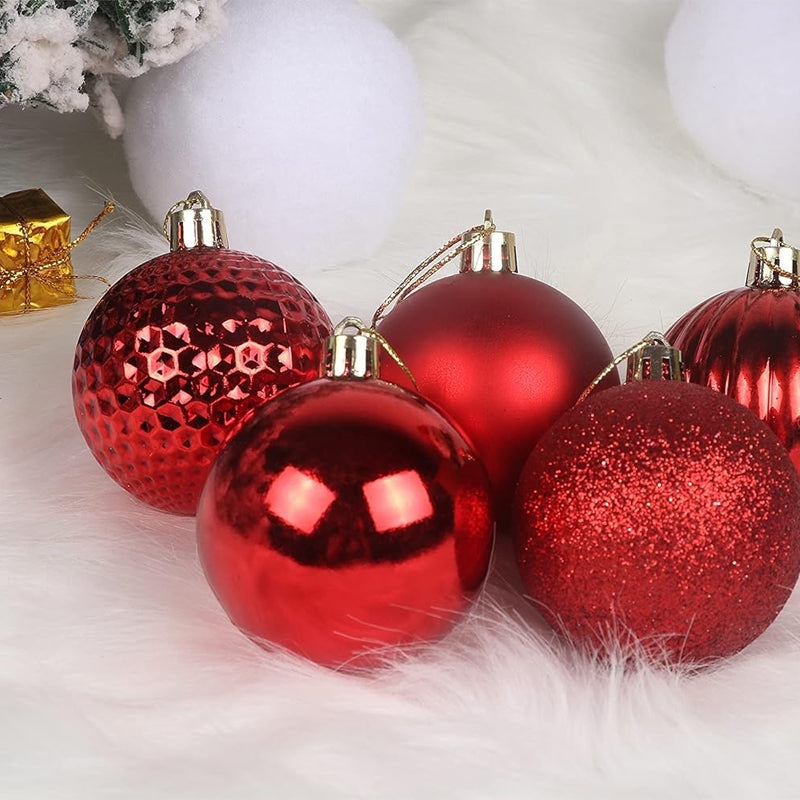 Brehn | 34pcs Weihnachtsbaumkugeln Ornamentes