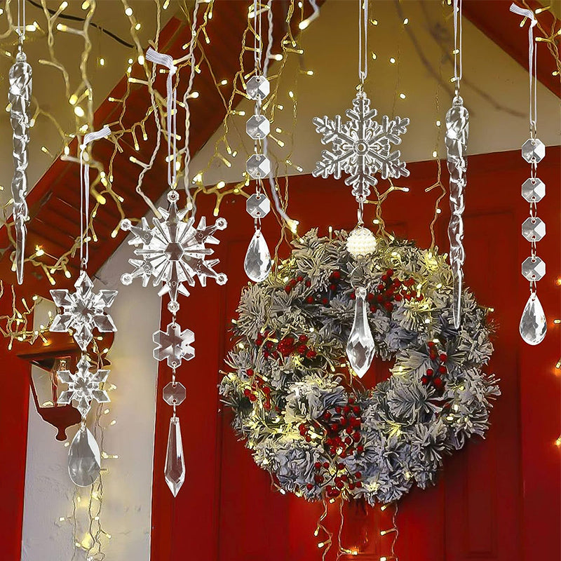 Kristall Weihnachtsschneeflockendekoration | Brehn