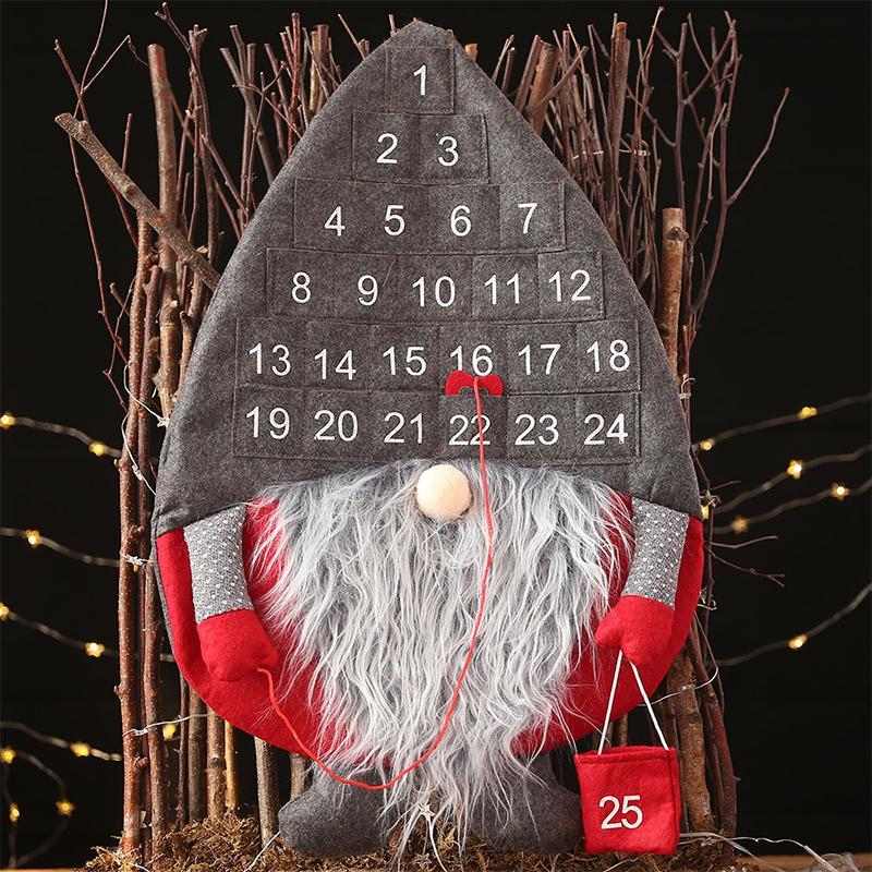 Brehn | Santa Anhänger Weihnachts Countdown Kalender - Weihnachtsgeschenk
