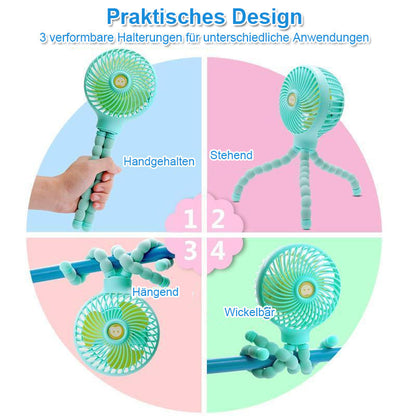 Mini Deformierbarer Tragbarer Ventilator | Brehn
