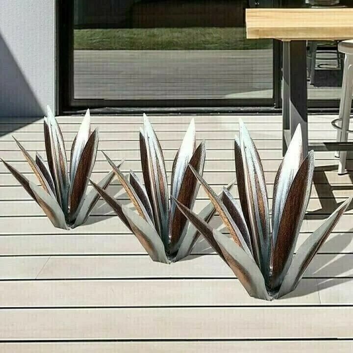 Anti-Rost Metall Tequila Agave Pflanze | Brehn