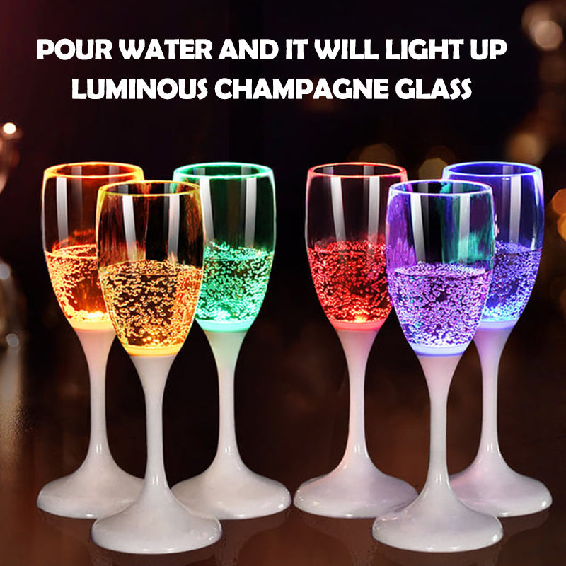 Brehn | LED beleuchtetes Champagnerglas