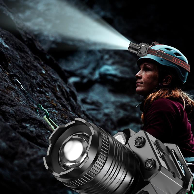 Brehn | USB aufladbare wasserdichte LED Stirnlampe