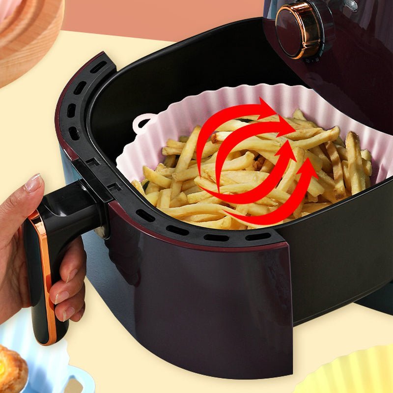 Tablette - Silikon Wiederverwendbar - Perfekt für Airfryer - Praktisch und Ökologisch | Brehn