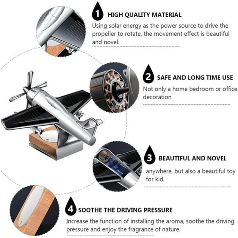 Solarflugzeug Auto Aromatherapie | Brehn