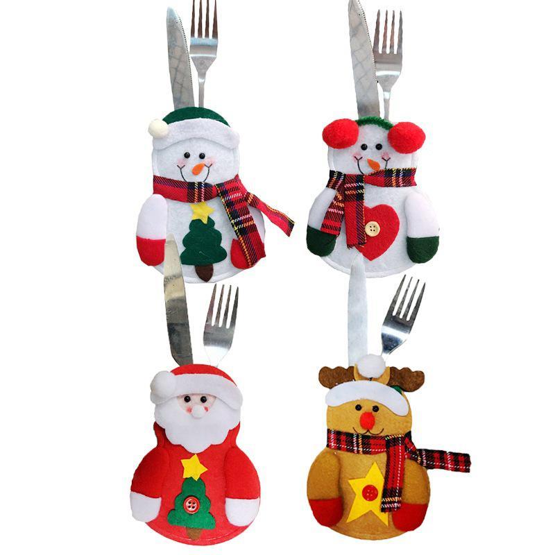 Brehn | Weihnachts Tischgedeck Halter Set (12 Stück)