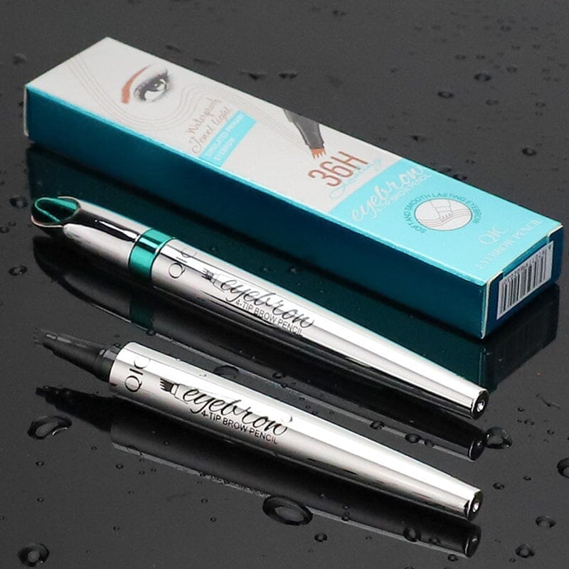 Brehn | Wasserdichter 3D-Microblading-Augenbrauenstift mit 4 Gabelspitzen
