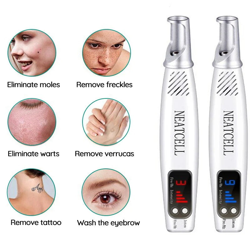 Brehn | Laser-Entfernungsstift | Laser-Tattooentfernung Rot & Blau