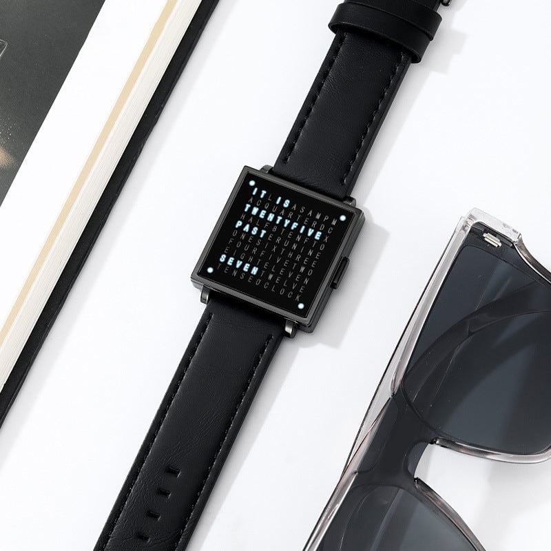 Brehn | Kreative Feinstahl Unisex-Uhr