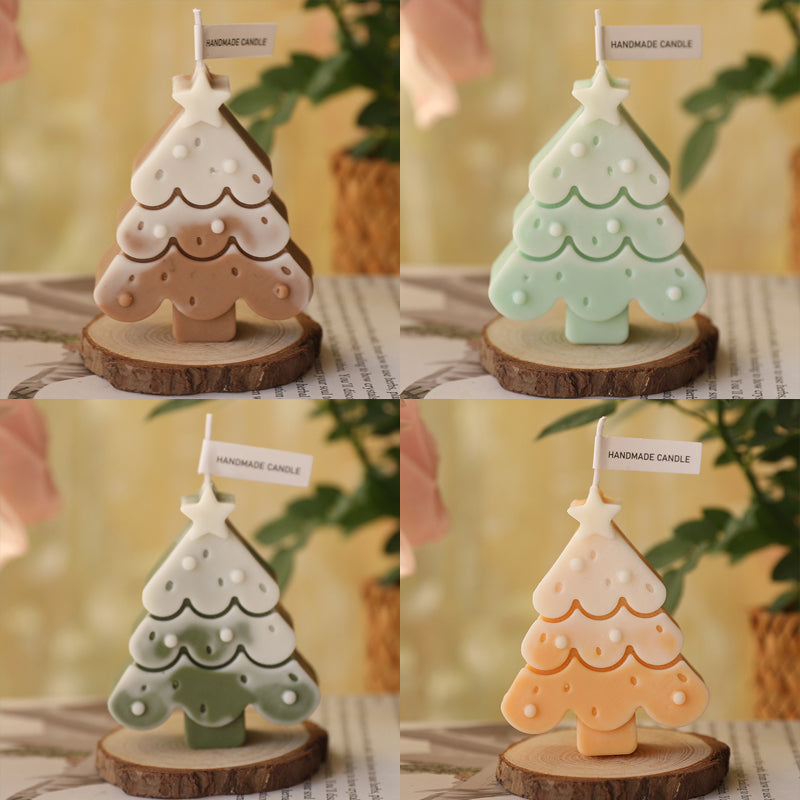 Brehn | Weihnachtskerzen Dekor, 4 Stück