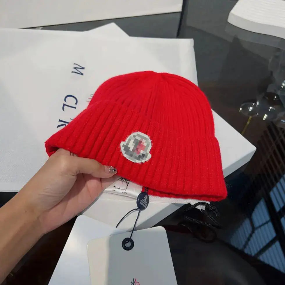 BowLift Designer Knit Beanie | Warm Ribbed Knit Hat for Men and Women | Luxury Winter Style
