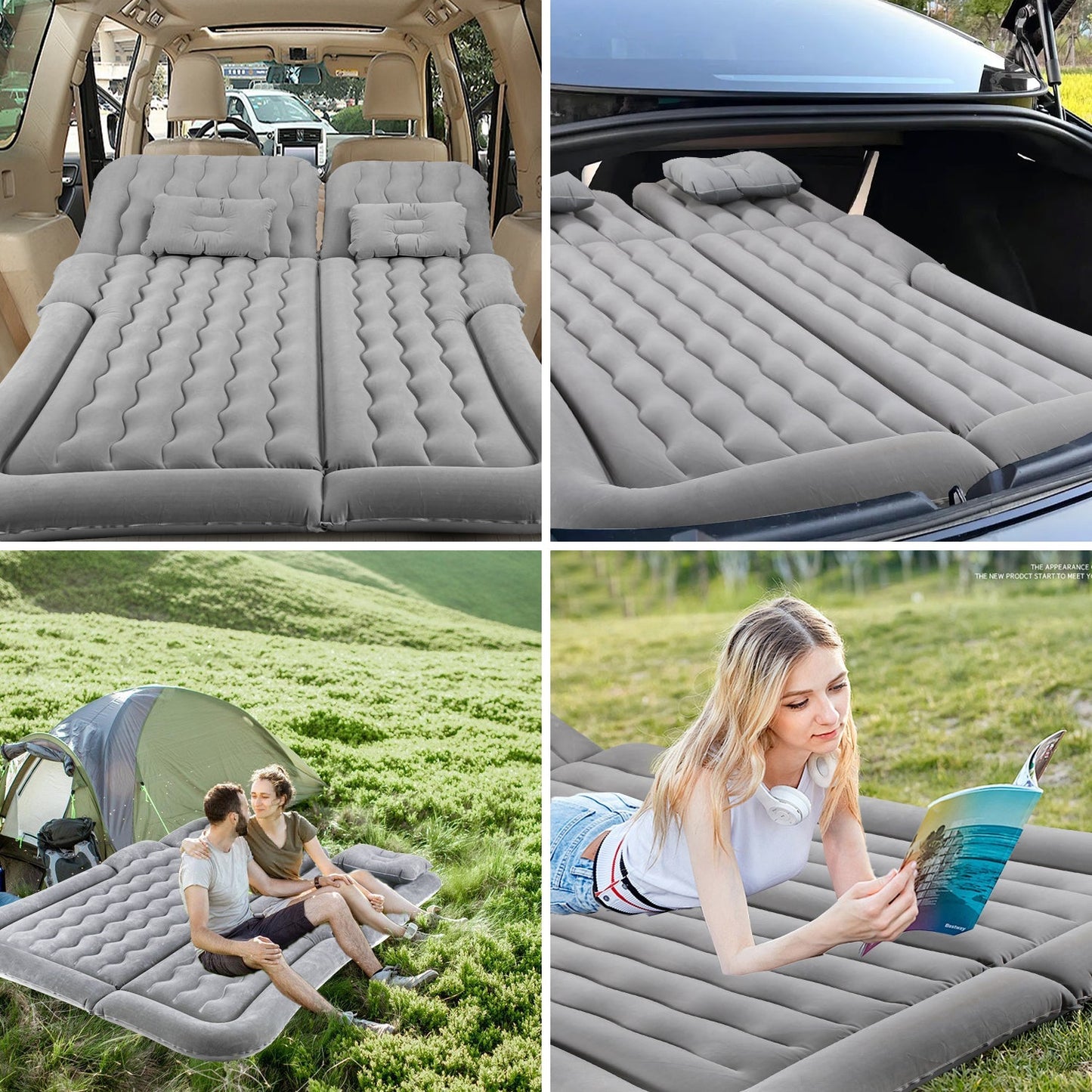 Luftbett Auto Luftmatratze mit Kopfkissen | Brehn