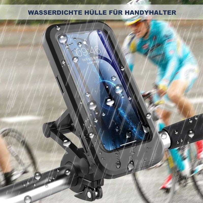 RideCharge Pro – Wasserdichter Handyhalter mit USB und 15W kabellosem Laden für Fahrrad und E-Bike | Brehn