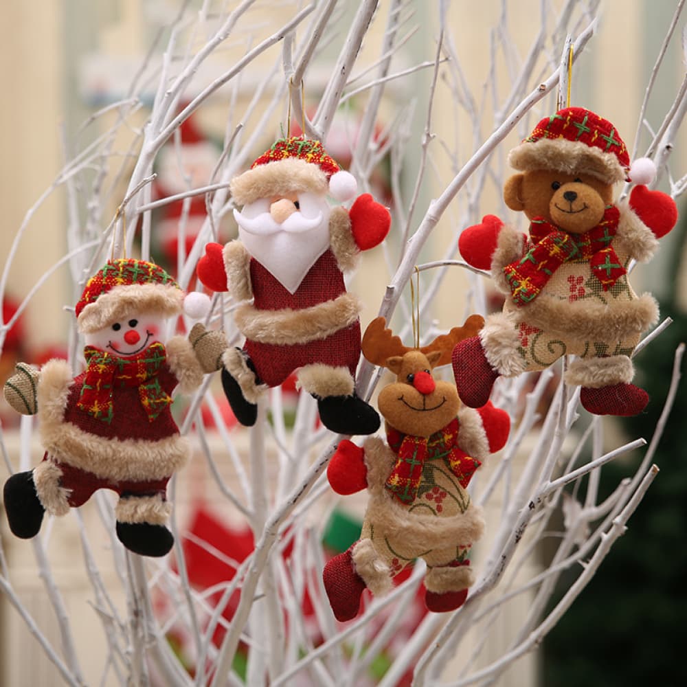 Brehn | 4-teilige Weihnachts-Hängedrahtwidgets