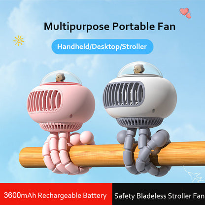 Lieber Cartoon tragbarer sicherer Kinderwagenventilator | Brehn