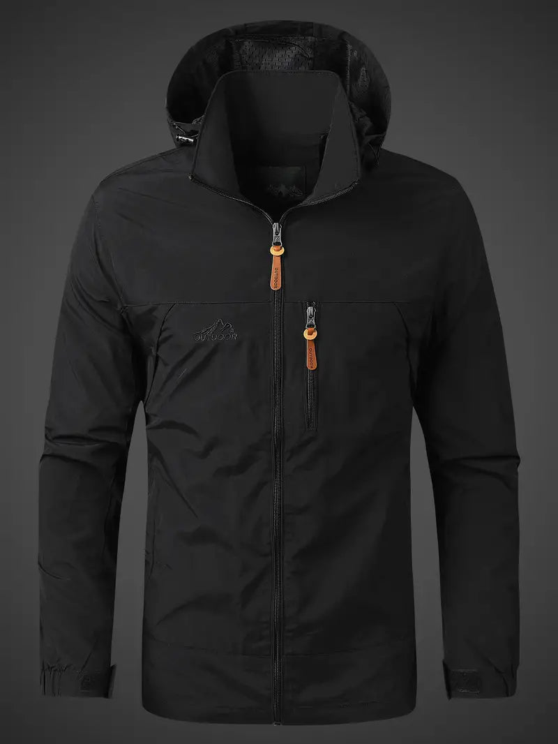Brehn | Wasser- und Winddichte Herren Outdoor Jacke für alle Aktivitäten