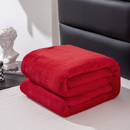 Luxuriöse Flanell-Decke für gemütliches Zuhause & Reisen