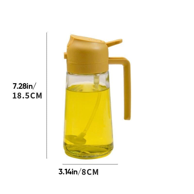 Brehn | 2-in-1 Glas Öl Sprüher und Spender