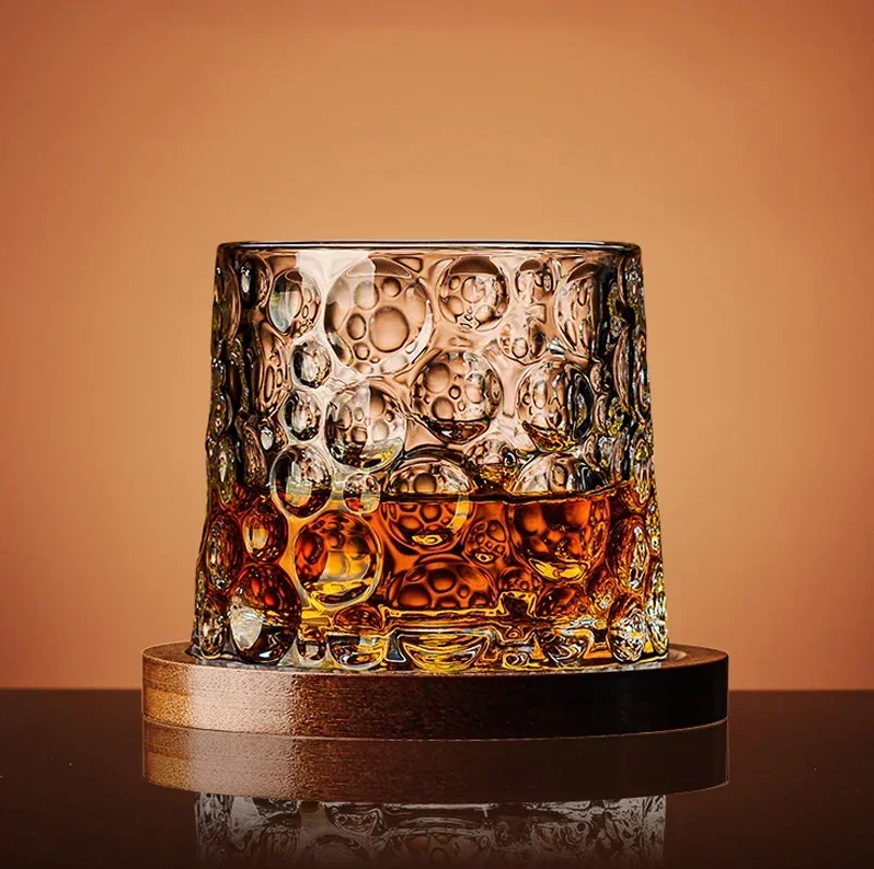 WhiskeySpin - Premium rotierendes Whiskeyglas Brehn